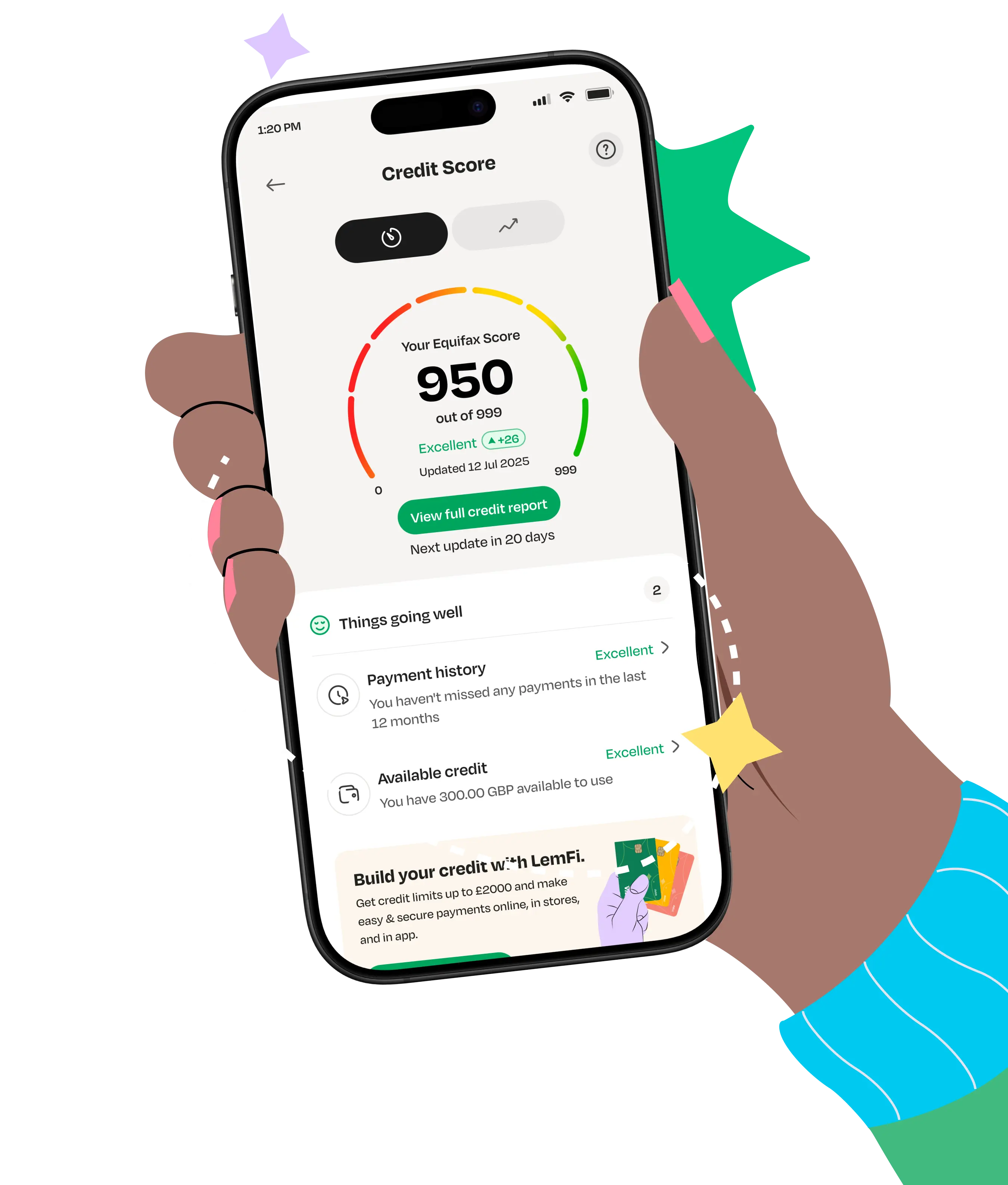 Credit Monitor app screenshot