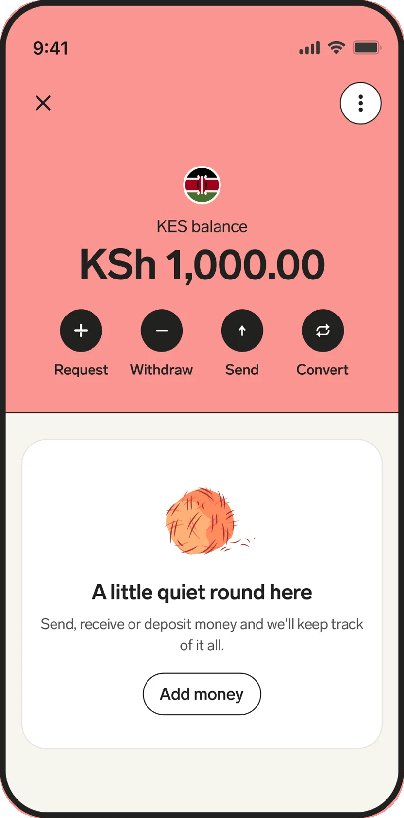 Request money